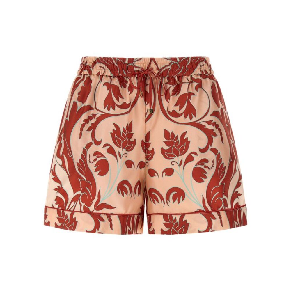 F.R.S. - FOR RESTLESS SLEEPERS Multicolor Silk Bermuda Women's Shorts